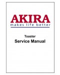 Сервисная инструкция Akira PT-822