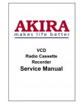 Сервисная инструкция Akira RC-2300V