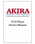 Сервисная инструкция Akira VCD-333
