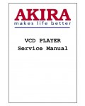 Сервисная инструкция Akira VCD-821