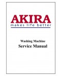 Сервисная инструкция Akira WM-521SA