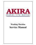 Сервисная инструкция Akira WM-72SA2L