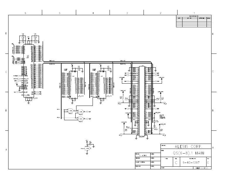 Сервисная инструкция Alesis QS-6.1, QS-7.1, QS-8.1