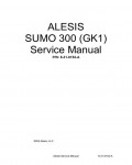 Сервисная инструкция Alesis SUMO-300(GK1)