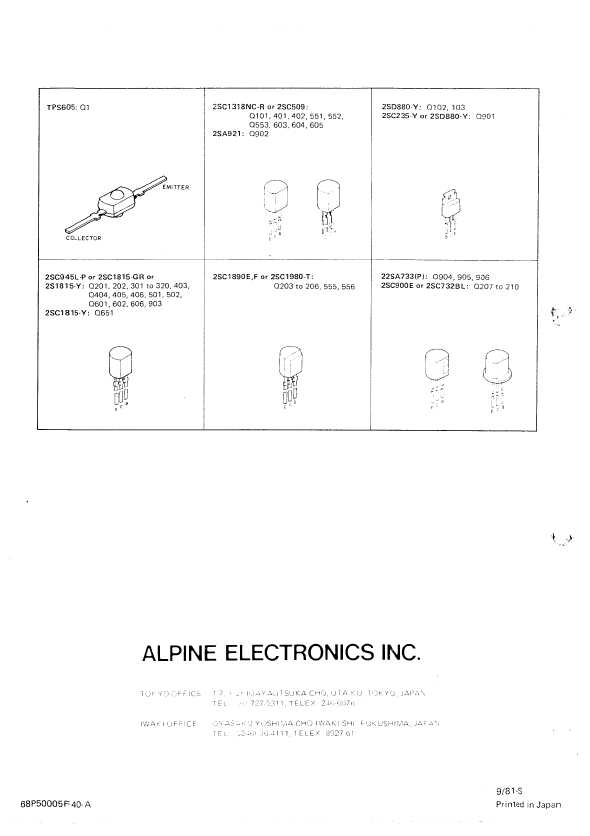 Сервисная инструкция Alpine AL-60