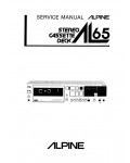 Сервисная инструкция Alpine AL-65