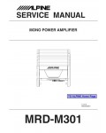 Сервисная инструкция Alpine MRD-M301