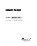 Сервисная инструкция Alto AltoCOMP