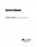 Сервисная инструкция Alto DJM-2