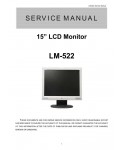 Сервисная инструкция AOC LM522