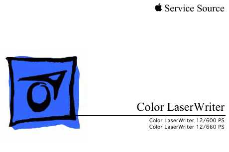 Сервисная инструкция Apple COLOR LASERWRITER 12 600PS