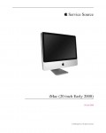 Сервисная инструкция Apple iMac 20 early \'08