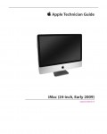 Сервисная инструкция Apple iMac 24 early \'09