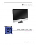 Сервисная инструкция Apple iMac 24 mid \'07