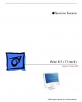 Сервисная инструкция Apple iMac G5 17