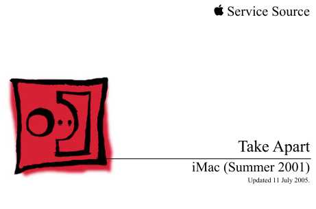 Сервисная инструкция Apple iMac SUMMER01