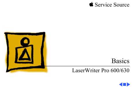 Сервисная инструкция Apple LASERWRITER PRO 600 630