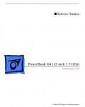 Сервисная инструкция Apple PowerBook G4 12 1.5GHZ