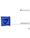 Сервисная инструкция Apple STYLEWRITER II
