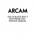 Сервисная инструкция Arcam BLACKBOX 3 DAC