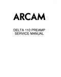 Сервисная инструкция Arcam DELTA-110