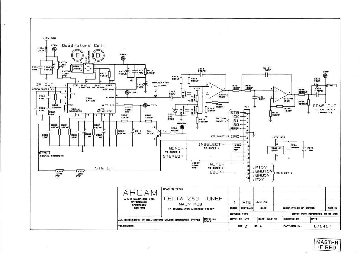 Сервисная инструкция Arcam DELTA-280MK2