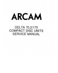 Сервисная инструкция Arcam DELTA-70.2, Delta-170
