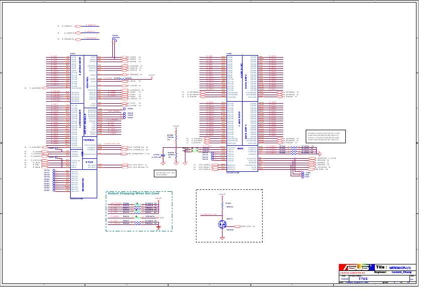 Схема Asus T76S