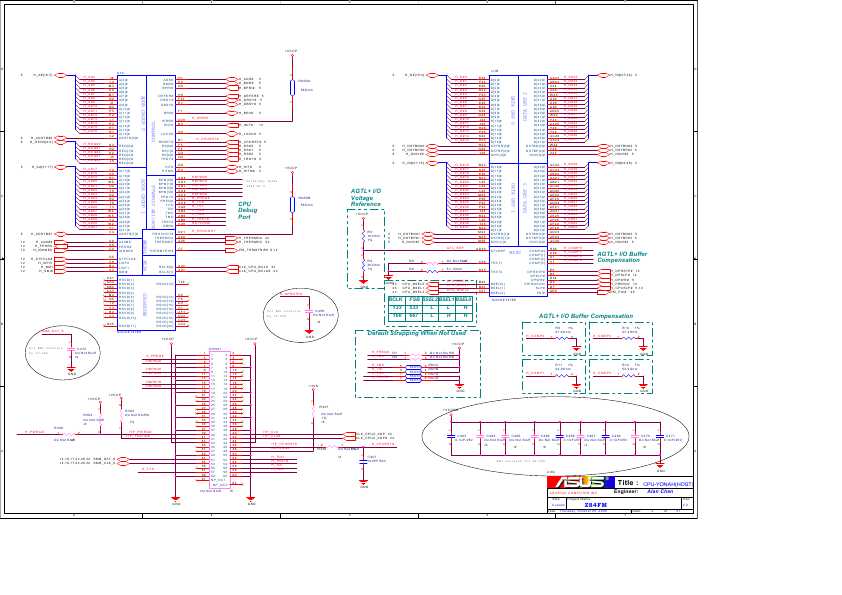 Схема Asus Z84FM