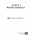Сервисная инструкция Audioarts AIR-2+