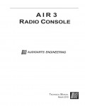 Сервисная инструкция Audioarts AIR-3