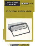 Сервисная инструкция B&K 3010 FUNCTION GENERATOR