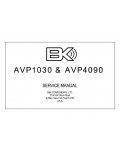 Сервисная инструкция B&K AVP1030, AVP4090
