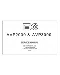 Сервисная инструкция B&K AVP2030, AVP3090