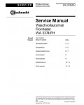Сервисная инструкция Bauknecht WA-3374
