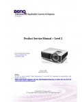 Сервисная инструкция Benq MX813ST