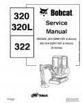 Сервисная инструкция BOBCAT 320, 322, 2-06