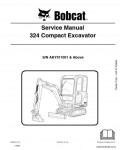 Сервисная инструкция BOBCAT 324, 2-10