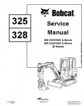 Сервисная инструкция BOBCAT 325, 328, 2-06
