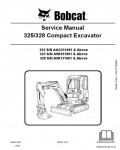 Сервисная инструкция BOBCAT 325, 328, 6986940, 10-09