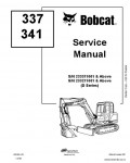 Сервисная инструкция BOBCAT 337-341, 4-07