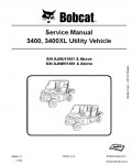 Сервисная инструкция BOBCAT 3400, 4-11