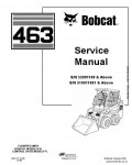 Сервисная инструкция BOBCAT 463, 3-06