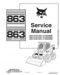 Сервисная инструкция BOBCAT 863, 6724799, 7-10