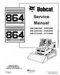 Сервисная инструкция BOBCAT 864, 3-06