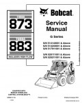 Сервисная инструкция BOBCAT 873-883, 7-10