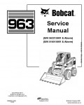 Сервисная инструкция BOBCAT 963, 3-06