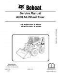 Сервисная инструкция BOBCAT A300, 11-10