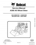 Сервисная инструкция BOBCAT A300, 6986684, 3-09