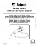 Сервисная инструкция BOBCAT BREAKER, 280-1180, 11-09